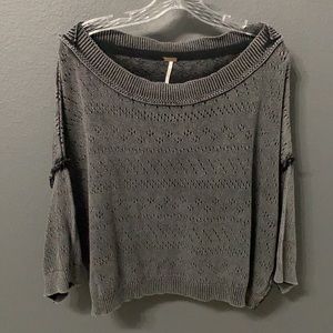 Free People Sand Castle Pullover